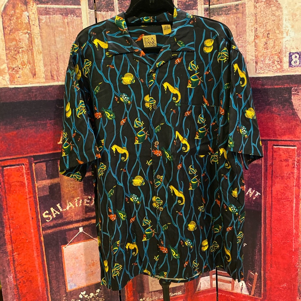 Jos. A Bank 100% Silk shirt